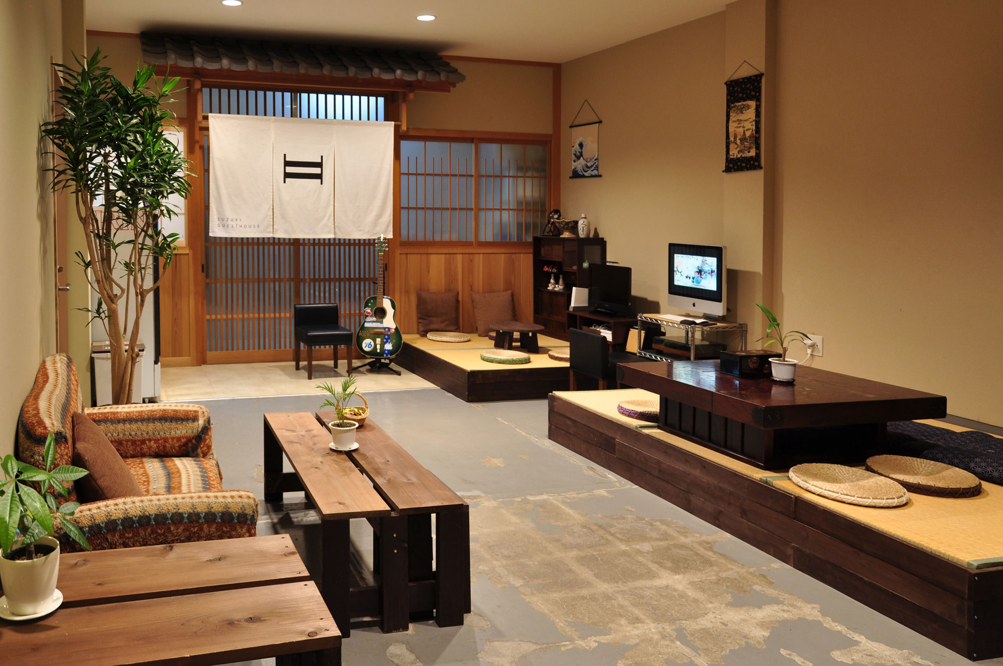 Suzuki Guesthouse Киото Экстерьер фото